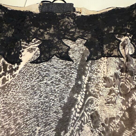 Vintage Newport News Lace Detail Skirt Sz 4 Goth, Whimsygoth, Y2K, FairyGrunge - Picture 6 of 13